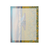 農場 |ひまわり畑 ノートパッド (回転)