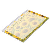 農場 |ひまわり畑 ノートパッド (アングル)