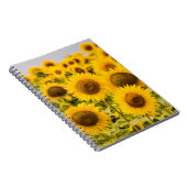 農場 |ひまわり畑 ノートブック (右側)