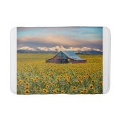 農場 |ひまわり畑 バスマット (正面)