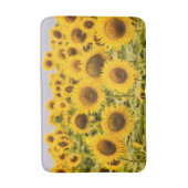 農場 |ひまわり畑 バスマット (正面縦)