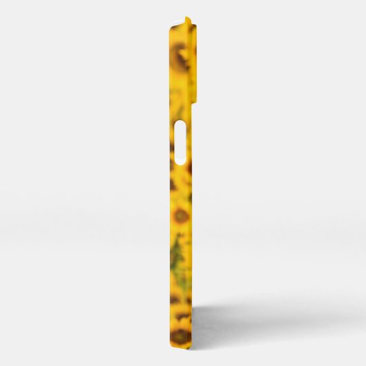 農場 |ひまわり畑 iPhoneケース (右側面)