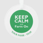 農場 オーナメント (裏面)