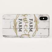 農場 スイート ファーム 白 木材 カントリー ファームハウス Case-Mate iPhoneケース (裏面(横))