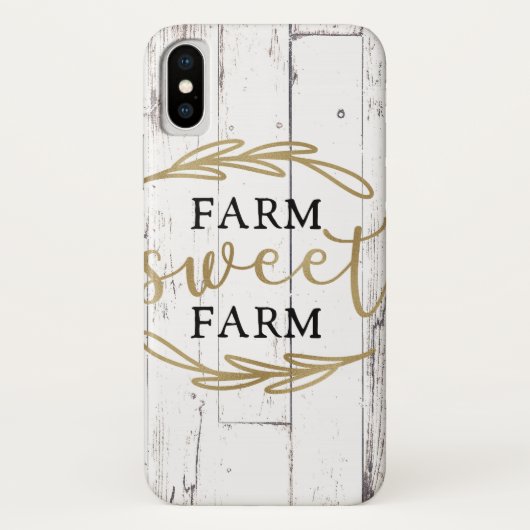 農場 スイート ファーム 白 木材 カントリー ファームハウス Case-Mate iPhoneケース (裏面)