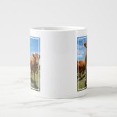 農場 |ブラウンカウグループ ジャンボコーヒーマグカップ (正面)