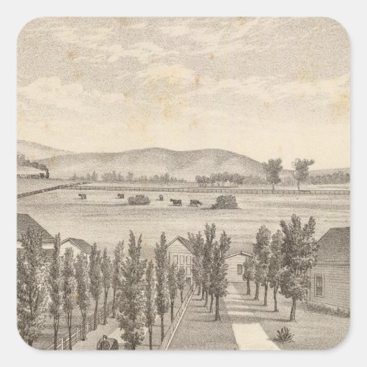 農場、ヘイリー・レス スクエアシール (正面)