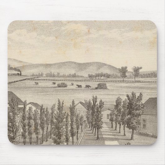 農場、ヘイリー·レス マウスパッド (正面)