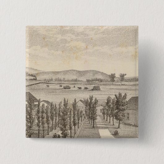 農場、ヘイリー·レス 缶バッジ (正面)