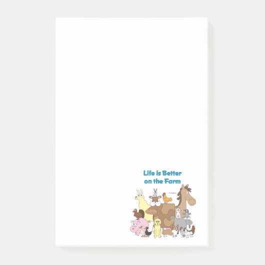 農場-ポスト・イットでよくして下さい ポストイット (正面)