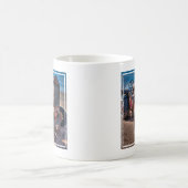 農場 |ラスティアンティークトラクター コーヒーマグカップ (中央)