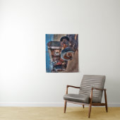 農場 |ラスティアンティークトラクター タペストリー (インサイチュ)