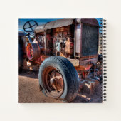 農場 |ラスティアンティークトラクター ノートブック (裏面)