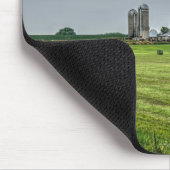 農場 |レッドバーン&サイロ春 マウスパッド (コーナー)