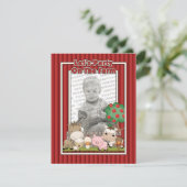 農場(写真カード)でパーティを楽しもう 招待状 (スタンド正面)