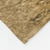 農場 |小麦フィールドの古い赤い納屋 フリースブランケット (角)