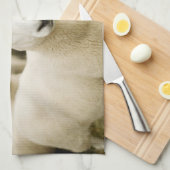 農場 |羊の群れ キッチンタオル (四つ折り)