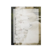 農場 |羊の群れ ノートパッド (回転)