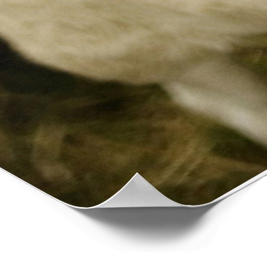 農場 |羊の群れ ポスター (角)