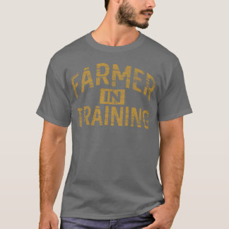 農場+農業+愛好家+未来の農家 Tシャツ
