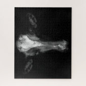 農場 | B&Wカウヘッドショット ジグソーパズル (縦)