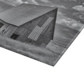 農場 | BW American Flag Barn Scene カッティングボード (角)