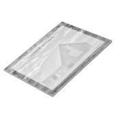 農場 | BW American Flag Barn Scene ノートパッド (アングル)