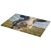農場 | Holstein Cow Chewing カッティングボード (角)