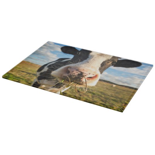 農場 | Holstein Cow Chewing カッティングボード (角)