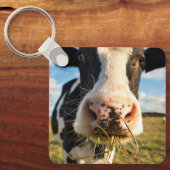 農場 | Holstein Cow Chewing キーホルダー (正面)