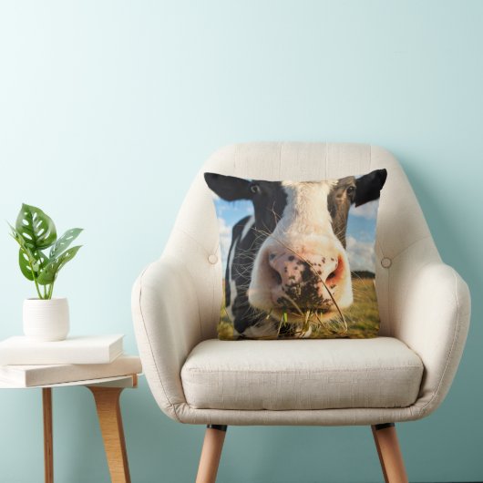 農場 | Holstein Cow Chewing クッション (椅子)