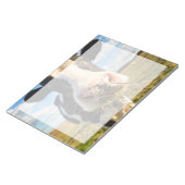 農場 | Holstein Cow Chewing ノートパッド (アングル)