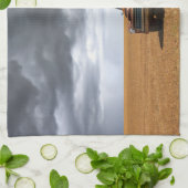 農場 | Old Truck in Field キッチンタオル (折り畳み)