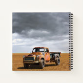 農場 | Old Truck in Field ノートブック (裏面)