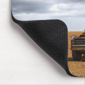 農場 | Old Truck in Field マウスパッド (コーナー)