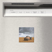 農場 | Old Truck in Field マグネット (インサイチュ (食洗機))