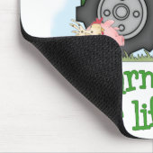 農場Livin (男の子) マウスパッド (コーナー)