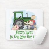 農場Livin (男の子) マウスパッド (マウス)