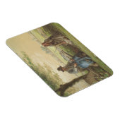 農夫が休む マグネット (右側)