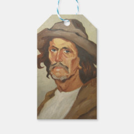 農夫のポートレート（Ipolit Stranmbu著） ギフトタグ