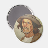 農夫のポートレート（Ipolit Stranmbu著） マグネット (正面/裏面)