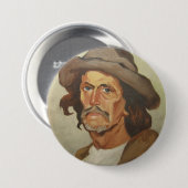 農夫のポートレート（Ipolit Stranmbu著） 缶バッジ (正面&裏面)