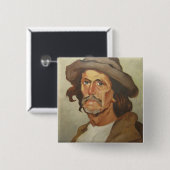 農夫のポートレート（Ipolit Stranmbu著） 缶バッジ (正面&裏面)