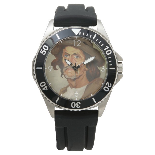 農夫のポートレート（Ipolit Stranmbu著） 腕時計 (正面)