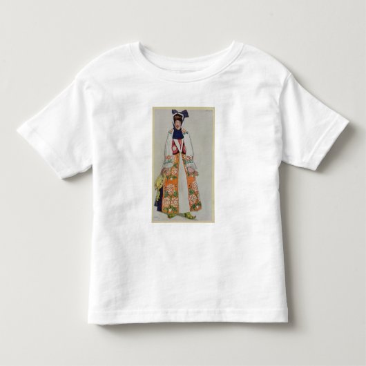 農夫の女性のための衣装デザイン, Sadko, 19 トドラーTシャツ (正面)