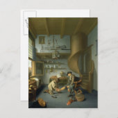 農夫の理容師の世話をする足外科医 ポストカード (正面/裏面)