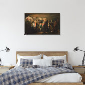 農夫の農夫の訪結婚問 キャンバスプリント (インサイチュ (寝室))