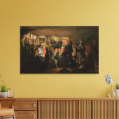 農夫の農夫の訪結婚問 キャンバスプリント (インサイチュ (リビング))