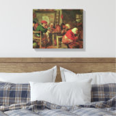 農夫の食事 キャンバスプリント (インサイチュ (寝室))