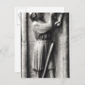 農夫は彼の獲物を削り取った ポストカード (正面/裏面)